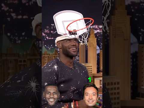 LeBron plays faceketball #shorts #lebron