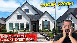 Tour This Highland Homes One-Level in Trinity Falls | McKinney, TX