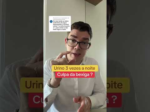 Urina muito a noite ?