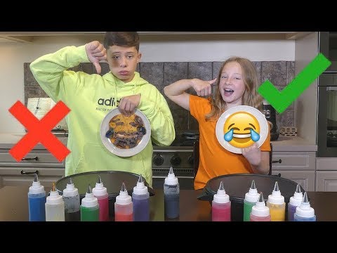 PANCAKE ART CHALLENGE !!