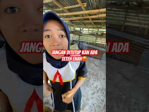 jangan ditutup kan ada teteh enah😡 #trendingshorts #trending