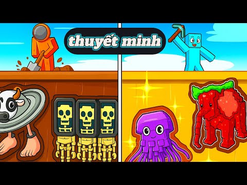 Tôi Thử Thách Tham Gia Máy Chủ Khai Thác Brainrot Trong Minecraft