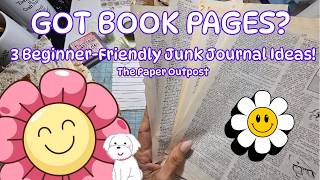 The Easiest Book Page Technique Every Junk Journal Maker Should Know! The Paper Outpost