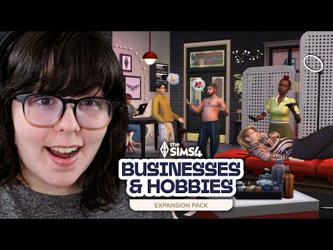 TATTOOS & POTTERY? // The Sims 4 Businesses & Hobbies Trailer Reaction