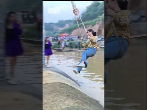 This swing is thrilling! #WaterSwing #CaptureAmazingMoment