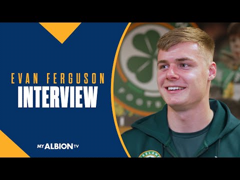 Evan Ferguson's Reaction To First Republic of Ireland Goal!