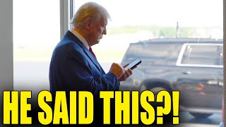Trump POSTS Then DELETES CREEPY Post, Read THIS!