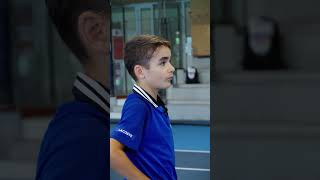Lettre d’un @corentin.moutet à @arthursalafa. #tennisplayer #atp #tenniscourt #tennislife #tenis