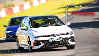 Le Match : VW Golf 8.5 R VS Golf 8.5 GTI Clubsport 2025 😱 NURBURGRING (Ma 1ère fois)