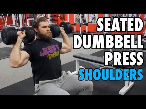 Standing Vs Sitting Dumbbell Shoulder Press Barbend