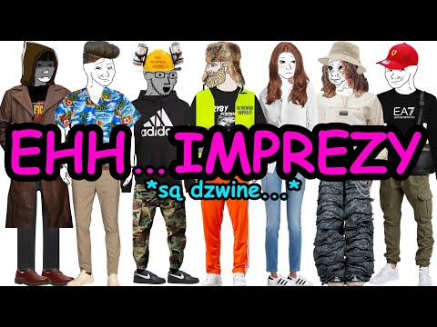 RODZAJE LUDZI NA IMPREZIE