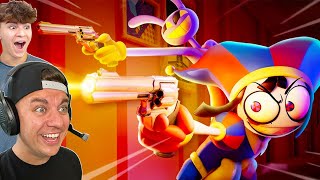 They All Get Guns Now? The Amazing Digital Circus Episode 6 Reaction