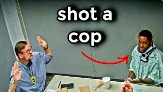 🔵 7 IQ Criminal Realizes He Can't Just Rob A Bank And Shoot At Cops