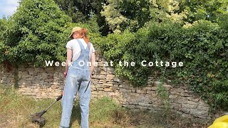 WORK HAS STARTED! The first week at my Cottage | Rosie Caldwell