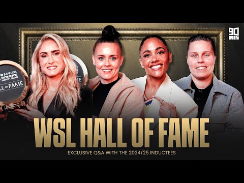 EXCLUSIVE Q&A with 2024/25 WSL Hall of Fame Inductees