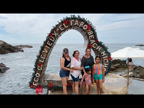 Fuimos a pasear al FARO DE BUCERIAS BEACH MICHOACANA🇲🇽🌊