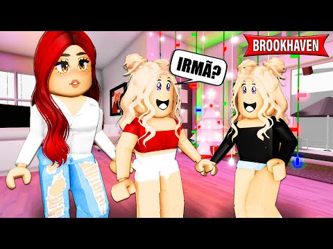 AS GÊMEAS ABANDONADAS SE ENCONTRARAM | Parte 1 - Historinhas Brookhaven RP | Roblox