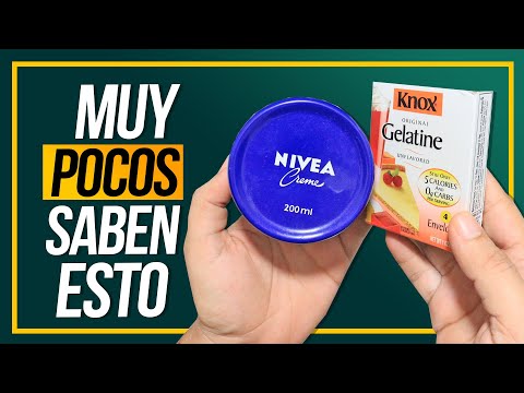 Gelatina + Crema Nivea: El Secreto para una Piel Sin Arrugas