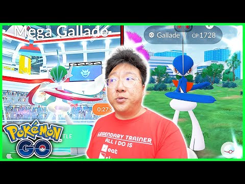 SHUNDO Gallade Caught on Mega Gallade Raid Day in Pokemon GO