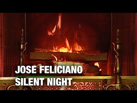 José Feliciano - Silent Night (Christmas Fireplace)