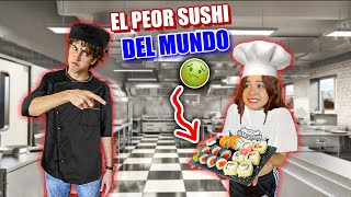 Mi novia hizo EL PE0R SUSHI DEL MUNDO! 🤢 - 🍣 | El Chef Paulino