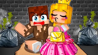 KSIĘŻNICZKA ZAKOCHAŁA SIĘ W BIEDAKU w Minecraft!