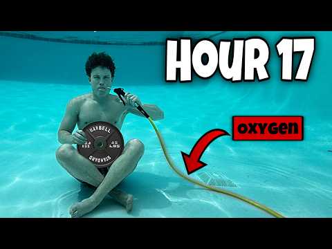 I Almost Died Attempting A Mr Beast Challenge (24 hours underwater)