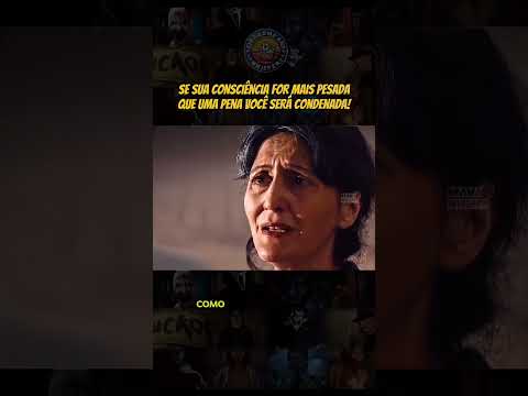 Se sua consciência for mais pesada que uma pena será condenada! #shorts pt 1