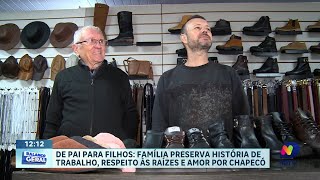 Aniversário de Chapecó resgata a história de um sapateiro e sua família