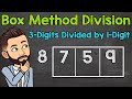 Box Method Division: 3-Digit by 1-Digit Techniques