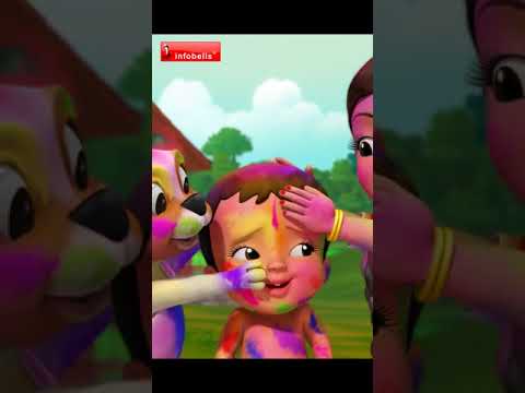Holi Bandide - Holi Song | Kannada Rhymes | Infobells
