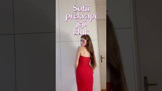 Sofii překvapí její kluk