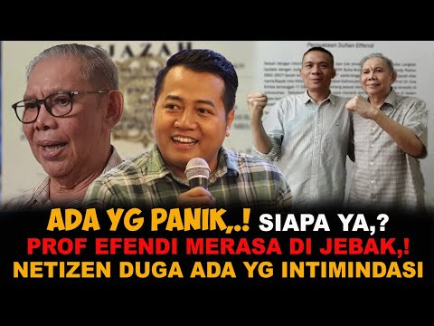 ANEH, DUGAAN INTIMINDASI,.! INI PENGAKUAN PROF SOFIAN EFENDI,.! GAK NYANGKA VIDEONYA DI PUBLIK,.!