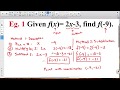 Exploring Function Notation and Linear Functions