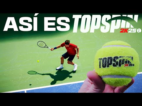 ¡ASÍ ES TOP SPIN 2K25!