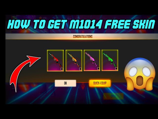 Download How To Claim M1014 Permanent Gun Skin In Free Fire