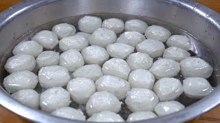 鸡肉不要水煮了，把他做成和鱼丸一样又脆又弹的丸子，不需要任何的科技添加，而且低脂低卡，全家老小都爱吃#like #美食教程 #cooking #delicious