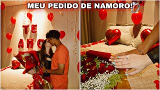 FUI PEDIDA EM NAMORO!! 💍❤️