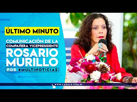 Comunicación Compañera Rosario Murillo en Multinoticias, 5 de enero del 2025