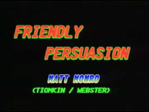 MATT MONRO – 7 – FRIENDLY PERSUASION