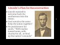 Reconstruction Era Key Concepts