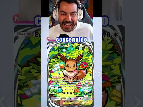 GOD PACK en directo. Que locuraa!! #xamork #pokemon #tcgpokemon #eevee #eeveeevolutions #pokemontcg