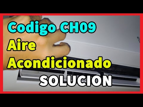 Codigo CH09 en Aire Acondicionado I Solucion 2025