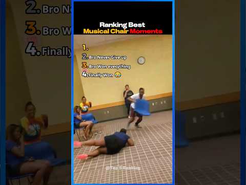 Best Musical Chair Moments 😂 #shorts #ranking #funny