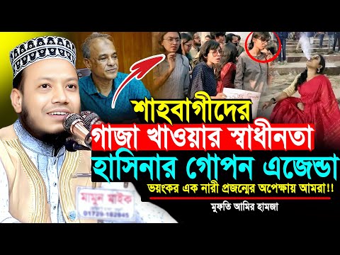 শাহবাগীদের কঠিন ধোলাই করলেন | মুফতী আমির হামজা নতুন ওয়াজ | Amir Hamza | Amir hamza new waz 2025