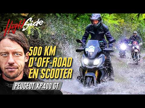 500 km d’off-road en scooter - Peugeot XP400 GT