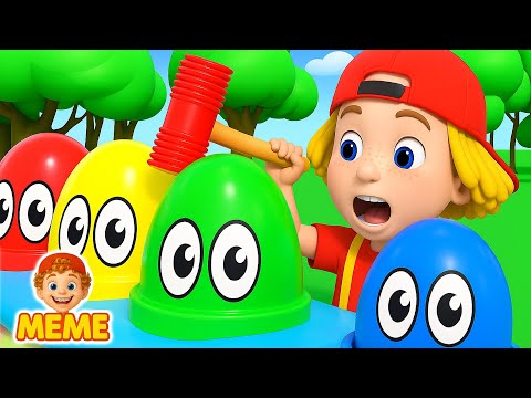 Surprise Eggs Kids Song | ME ME BAND Nursery Rhymes & Kids Songs