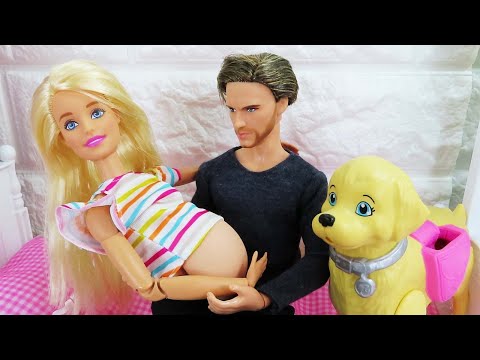 Barbie & Ken Morning Routine(Wiht.Puppy)
