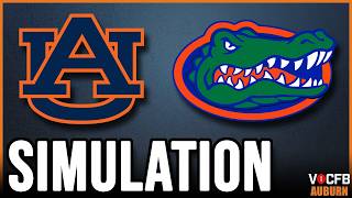 Auburn vs Florida - 9/19 Simulation on CFB 27