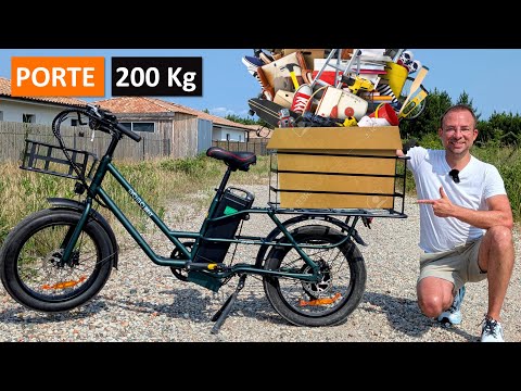 Gogobest GF200 - Test d'un vélo cargo de type Fatbike